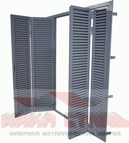 Многостворчатые ставни-жалюзи на окно Многостворчатые ставни-жалюзи на окно